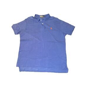 Polo Ralph Lauren Royal Blue Logo Polo Shirt. Men's - Size L